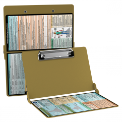 WhiteCoat Clipboard® - Tactical Brown Wildland Firefighter Edition